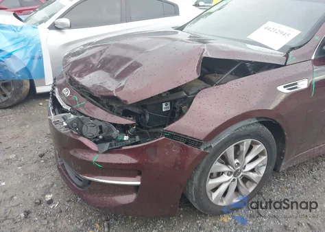 2016 Kia Optima Lx z USA, uszkodzony, nr VIN 5XXGT4L37GG002226